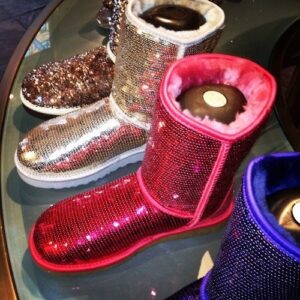 Cizme Tip Ugg Dama Colorate