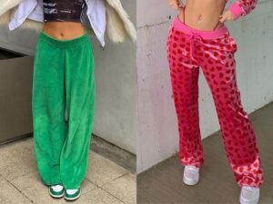 Pantaloni Catifea Dama Ieftini Moda