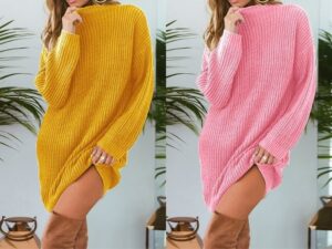 Rochie Pulover Dama