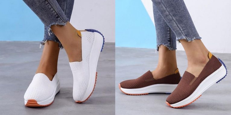 Balerini Skechers Dama Memory Foam + Espadrile Confortabile